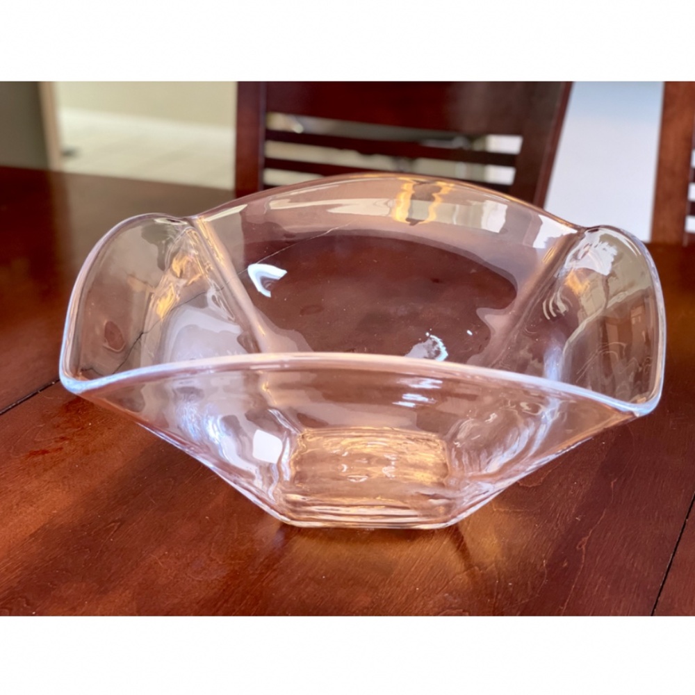 Simon Pearce Glass Woodbury Bowl - Large